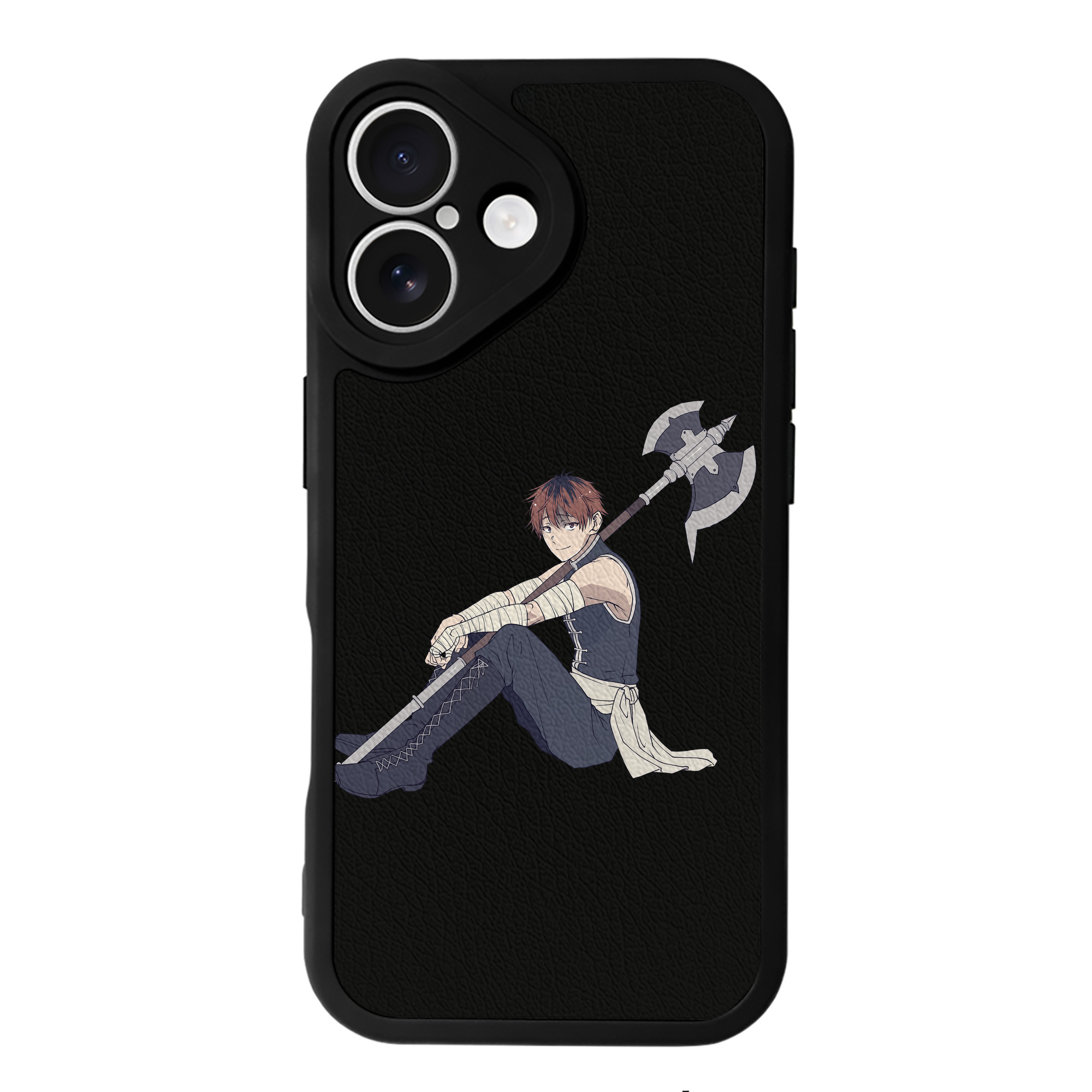（画像用） 葬送のフリーレン Frieren 【iPhone 16シリーズ対応】シリコンスマホケース（レザー調） 材質：シリコン